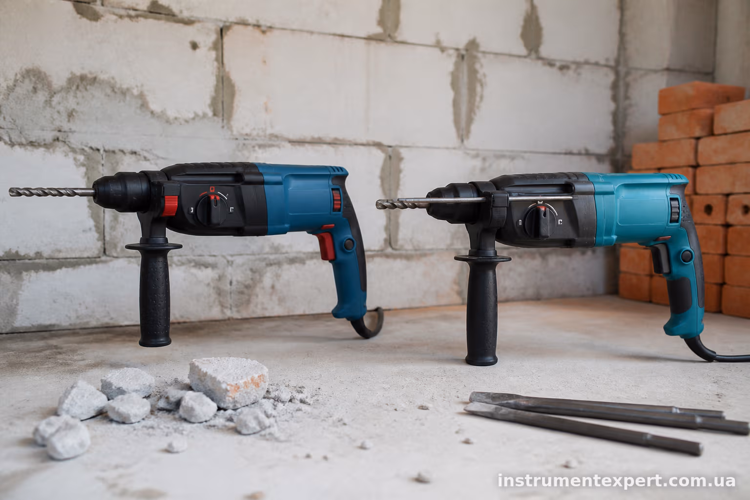 Bosch GBH 2-26 DRE чи Makita HR2470: порівняння перфораторів