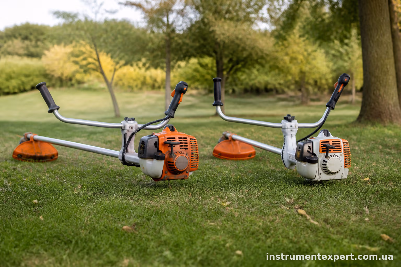 STIHL FS 55 чи Husqvarna 128R: порівняння мотокіс